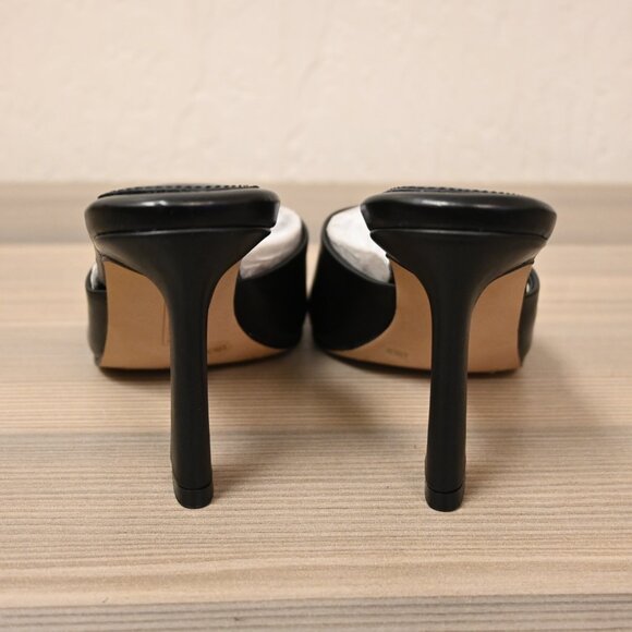 Vince Camuto Black Heeled Mules - Picture 3 of 5